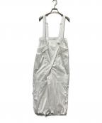 MAISON SPECIALメゾンスペシャル）の古着「2way Suspender Parachute Pants」｜ホワイト