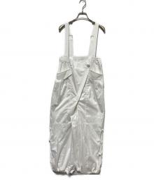 MAISON SPECIAL（メゾンスペシャル）の古着「2way Suspender Parachute Pants」｜ホワイト