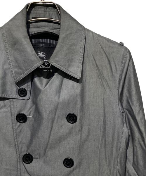 BURBERRY BLACK LABEL（バーバリーブラックレーベル）BURBERRY BLACK LABEL (バーバリーブラックレーベル) トレンチコート グレー サイズ:Sの古着・服飾アイテム
