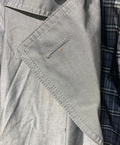 BURBERRY BLACK LABEL（バーバリーブラックレーベル）BURBERRY BLACK LABEL (バーバリーブラックレーベル) トレンチコート グレー サイズ:Sの古着・服飾アイテム