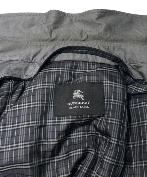 BURBERRY BLACK LABEL（バーバリーブラックレーベル）BURBERRY BLACK LABEL (バーバリーブラックレーベル) トレンチコート グレー サイズ:Sの古着・服飾アイテム