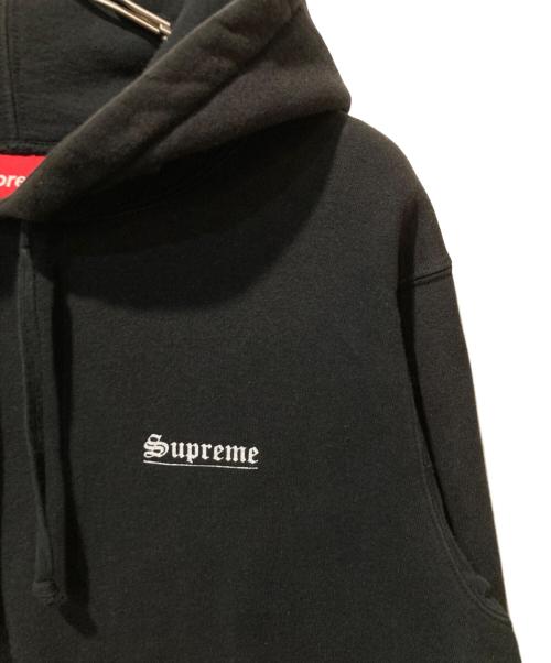SUPREME（シュプリーム）SUPREME (シュプリーム) Mary Hooded Sweatshirt ブラック サイズ:SIZE Mの古着・服飾アイテム