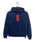 THE BLACK EYE PATCH×thisisneverthatブラックアイパッチ×ディスイズネバーザット）の古着「コラボパーカー」｜ネイビー