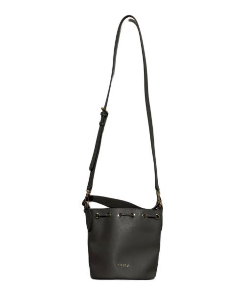 FURLA（フルラ）FURLA (フルラ) CLIO ミニ バケットバッグ グレーの古着・服飾アイテム
