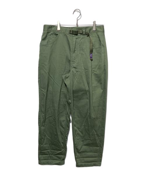 THE NORTHFACE PURPLELABEL（ザ・ノースフェイス パープルレーベル）THE NORTHFACE PURPLELABEL (ザ・ノースフェイス パープルレーベル) Pique Field Pants グリーン サイズ:32の古着・服飾アイテム