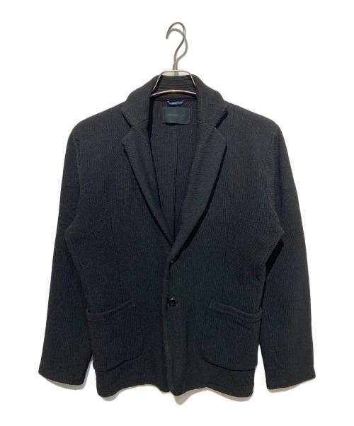 Junhashimoto（ジュンハシモト）junhashimoto (ジュンハシモト) ニットジャケット ブラック サイズ:4の古着・服飾アイテム