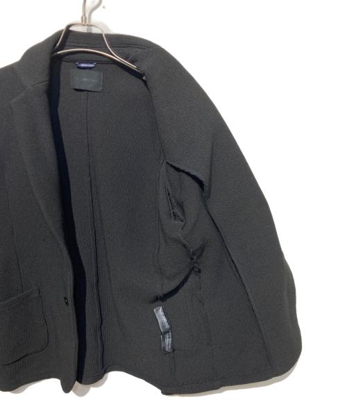 Junhashimoto（ジュンハシモト）junhashimoto (ジュンハシモト) ニットジャケット ブラック サイズ:4の古着・服飾アイテム