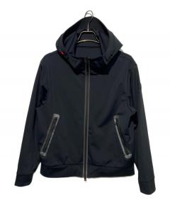 希少 プラダ ナイロンジャケット フーディ 42 刻印バックル イタリア製 中古・古着通販】PRADA (プラダ) プレートワッペンナイロンジャケット