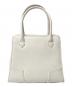 Vivienne Westwood (ヴィヴィアンウエストウッド) プレーンバッグ ハンドバッグ ホワイト：25000円