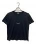 Saint Laurent Paris（サンローランパリ）の古着「ロゴ半袖Tシャツ」｜ブラック