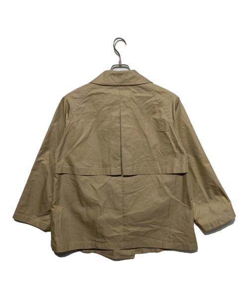 JOURNAL STANDARD relume（ジャーナルスタンダード レリューム）JOURNAL STANDARD relume (ジャーナルスタンダード レリューム) ハーフトレンチコート ベージュ サイズ:36の古着・服飾アイテム