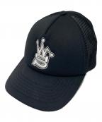 stussy×OUR LEGACYステューシー×アワーレガシー）の古着「TRUCKER CAP」｜ブラック