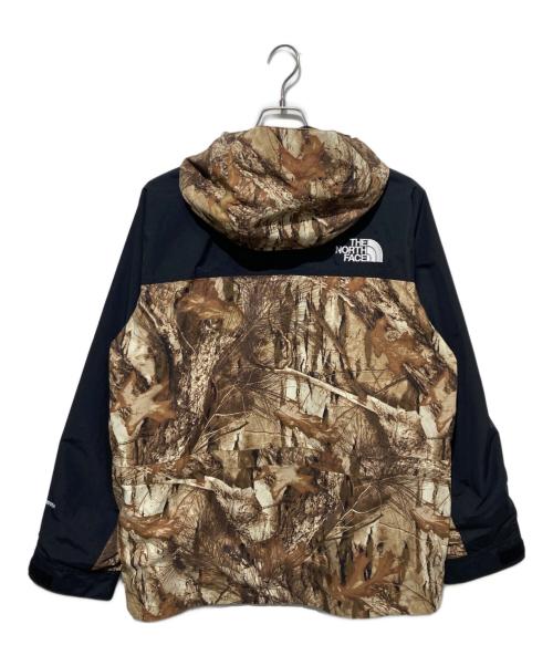 THE NORTH FACE（ザ ノース フェイス）THE NORTH FACE (ザ ノース フェイス) Novelty Mountain Light Jacket ブラウン×ブラック サイズ:Mの古着・服飾アイテム