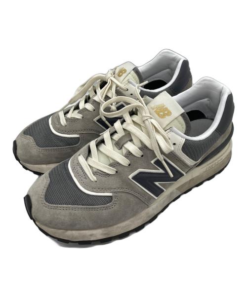 NEW BALANCE（ニューバランス）NEW BALANCE (ニューバランス) ローカットスニーカー グレー サイズ:27cmの古着・服飾アイテム