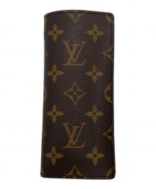 LOUIS VUITTON（ルイ ヴィトン）の古着「ス エテュイ 眼鏡ケース」｜ブラウン