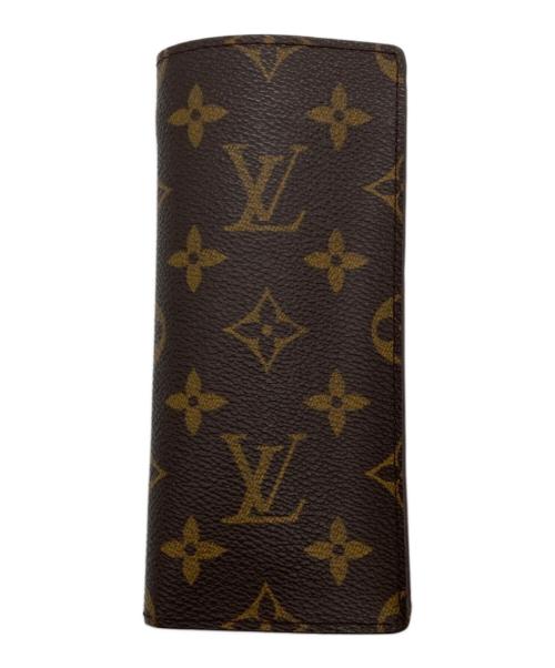 LOUIS VUITTON（ルイ ヴィトン）LOUIS VUITTON (ルイ ヴィトン) ス エテュイ 眼鏡ケース ブラウンの古着・服飾アイテム