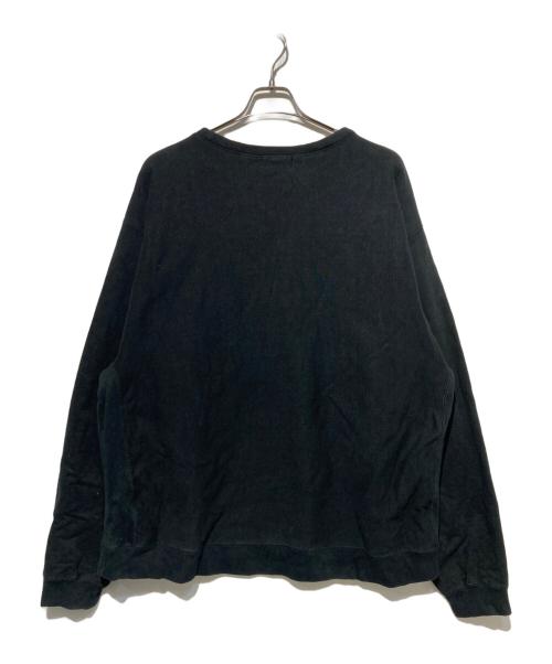 BUDSPOOL（バッズプール）budspool (バッズプール) クルーネックスウェット ブラック サイズ:XXLの古着・服飾アイテム