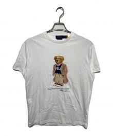 POLO RALPH LAUREN（ポロ・ラルフローレン）の古着「クラシックフィットPoloベアジャージーTシャツ」｜ホワイト