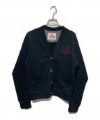 Vivienne Westwood RED LABELヴィヴィアンウエストウッドレッドレーベル）の古着「オーガニックコットンヘビー裏毛ドームオーブカーディガン」｜ブラック