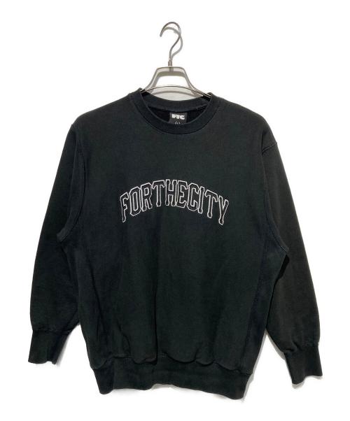 FTC（エフティーシー）FTC (エフティーシー) FTC FORTHECITY CREW NECK ブラック サイズ:Ｌの古着・服飾アイテム