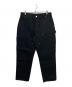 CarHartt（カーハート）の古着「DOUBLE FRONT UTILITY WORK PANT」｜ブラック