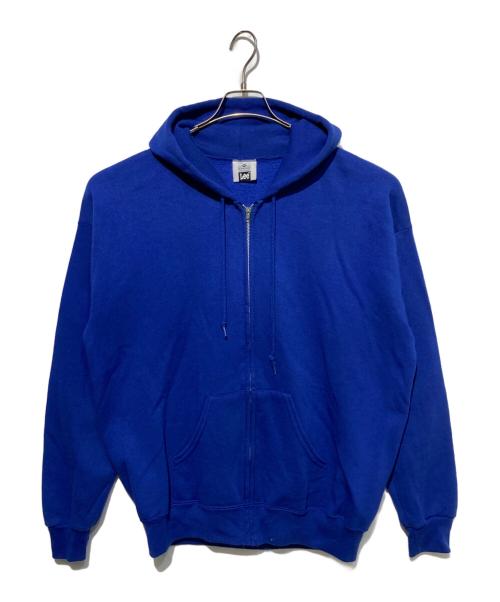 LEE（リー）LEE (リー) ジップパーカー ブルー サイズ:XLの古着・服飾アイテム