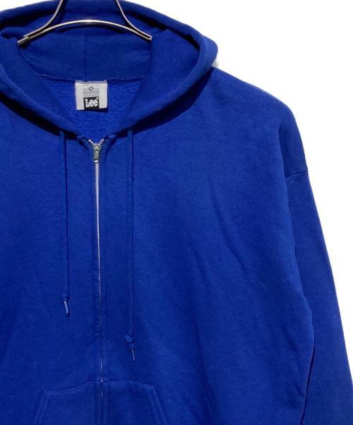 LEE（リー）LEE (リー) ジップパーカー ブルー サイズ:XLの古着・服飾アイテム
