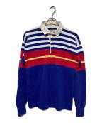L.L.Beanエルエルビーン）の古着「ラガーシャツ」｜ホワイト×ブルー