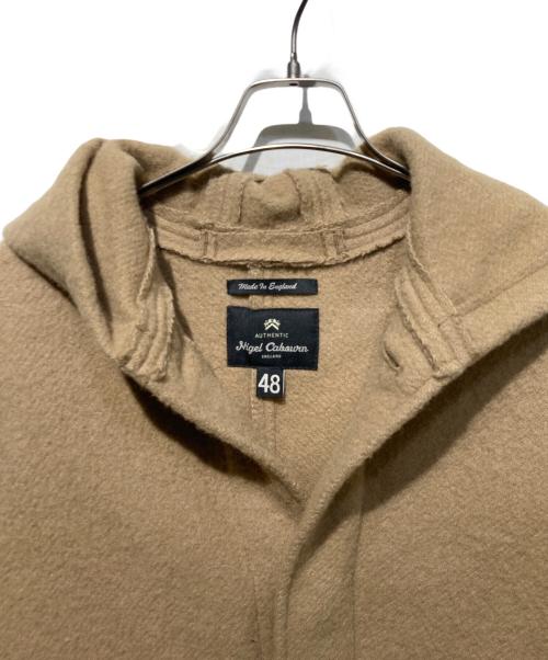 NIGEL CABOURN（ナイジェルケーボン）NIGEL CABOURN (ナイジェルケーボン) ブランケットコート ブラウン サイズ:48の古着・服飾アイテム