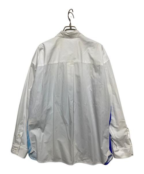 HERALBONY（ヘラルボニー）HERALBONY (ヘラルボニー) レギュラーカラーシャツ「タイトル不明」 ホワイト サイズ:Lの古着・服飾アイテム