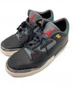 NIKEナイキ）の古着「Air Jordan 3 Retro SE」｜ブラック