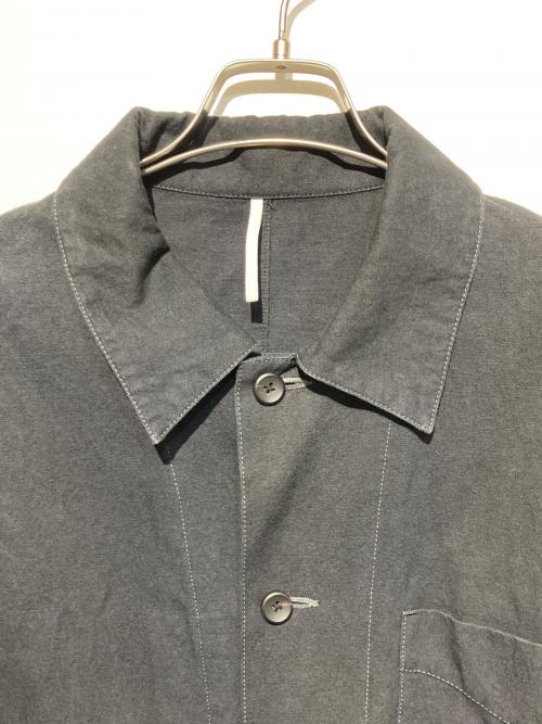 SUS-SOUS（シュス）SUS-SOUS (シュス) リネン混カバーオール ブラック サイズ:9の古着・服飾アイテム