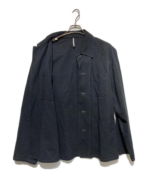 SUS-SOUS（シュス）SUS-SOUS (シュス) リネン混カバーオール ブラック サイズ:9の古着・服飾アイテム