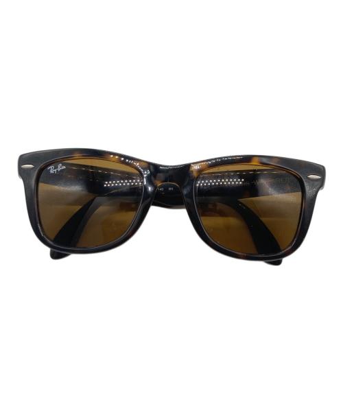RAY-BAN（レイバン）RAY-BAN (レイバン) Wayfarer Folding Classic サングラス ブラウンの古着・服飾アイテム