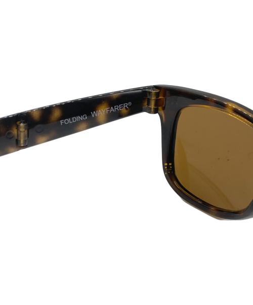 RAY-BAN（レイバン）RAY-BAN (レイバン) Wayfarer Folding Classic サングラス ブラウンの古着・服飾アイテム