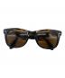 RAY-BAN（レイバン）の古着「Wayfarer Folding Classic サングラス」｜ブラウン