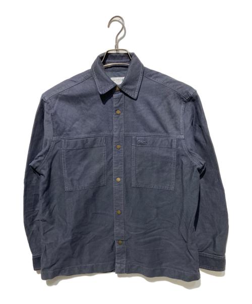 LACOSTE（ラコステ）LACOSTE (ラコステ) コードレーンシャツジャケット グレー サイズ:38の古着・服飾アイテム