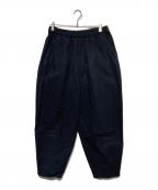 ARGUEアーギュ）の古着「TURIL TYPEWRITER TRAINING PANTS」｜ブラック