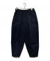 ARGUE（アーギュ）の古着「TURIL TYPEWRITER TRAINING PANTS」｜ブラック