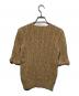 RALPH LAUREN (ラルフローレン) リネン混半袖ケーブルニット ベージュ サイズ:M：8000円