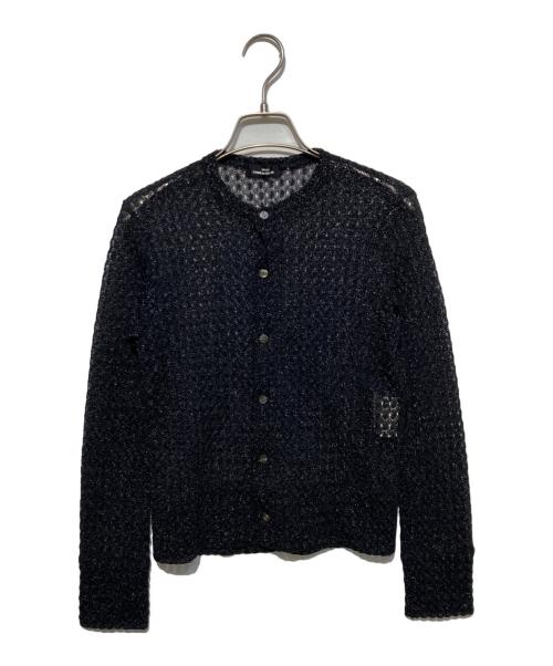 tricot COMME des GARCONS（トリココムデギャルソン）tricot COMME des GARCONS (トリココムデギャルソン) 90s シアーカーディガン ブラック サイズ:不明の古着・服飾アイテム