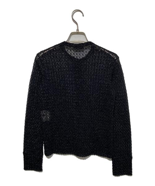 tricot COMME des GARCONS（トリココムデギャルソン）tricot COMME des GARCONS (トリココムデギャルソン) 90s シアーカーディガン ブラック サイズ:不明の古着・服飾アイテム