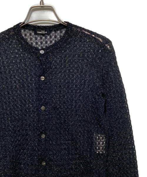 tricot COMME des GARCONS（トリココムデギャルソン）tricot COMME des GARCONS (トリココムデギャルソン) 90s シアーカーディガン ブラック サイズ:不明の古着・服飾アイテム