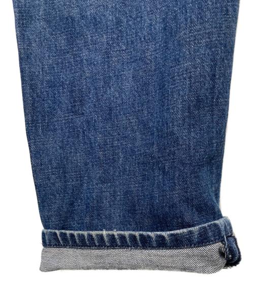 W.&L.T（ウォルト）W.&L.T (ウォルト) 稲妻刺繍デニムパンツ インディゴ サイズ:W28の古着・服飾アイテム
