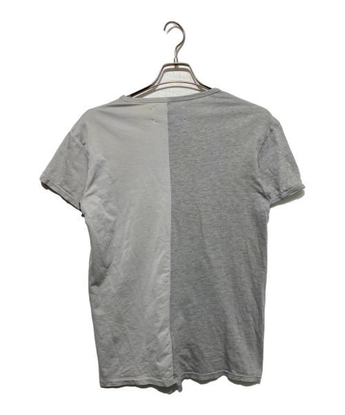 Maison Margiela（メゾンマルジェラ）Maison Margiela (メゾンマルジェラ) RE-EDITION ハーフジップカットソー グレー サイズ:50の古着・服飾アイテム