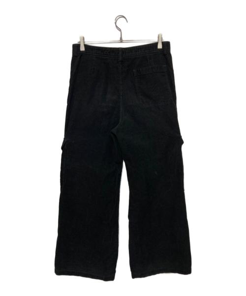 Acne studios（アクネ ストゥディオズ）Acne studios (アクネ ストゥディオズ) コーデュロイ カーゴパンツ ブラック サイズ:Sの古着・服飾アイテム