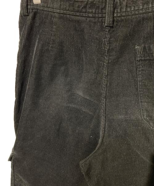 Acne studios（アクネ ストゥディオズ）Acne studios (アクネ ストゥディオズ) コーデュロイ カーゴパンツ ブラック サイズ:Sの古着・服飾アイテム