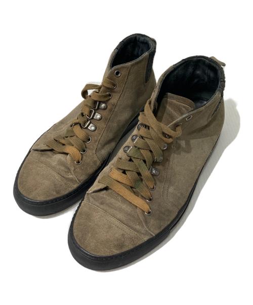 BALENCIAGA（バレンシアガ）BALENCIAGA (バレンシアガ) ハイカットスニーカー ブラウン サイズ:42の古着・服飾アイテム