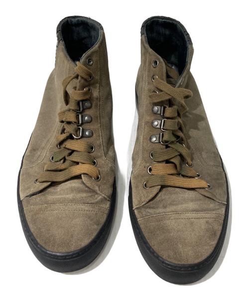 BALENCIAGA（バレンシアガ）BALENCIAGA (バレンシアガ) ハイカットスニーカー ブラウン サイズ:42の古着・服飾アイテム