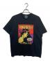 Hysteric Glamour（ヒステリックグラマー）の古着「VAMPIRELLA/RUNNING RED Tシャツ」｜ブラック